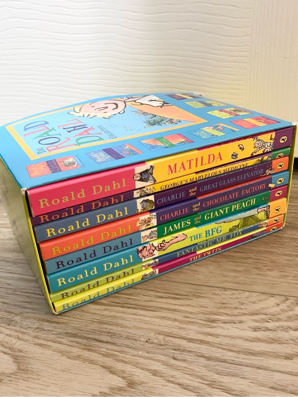 Roald Dahl 8 Book Paperback Set